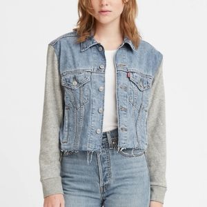 LEVI'S EX-BOYFRIEND HYBRID TRUCKER JACKET